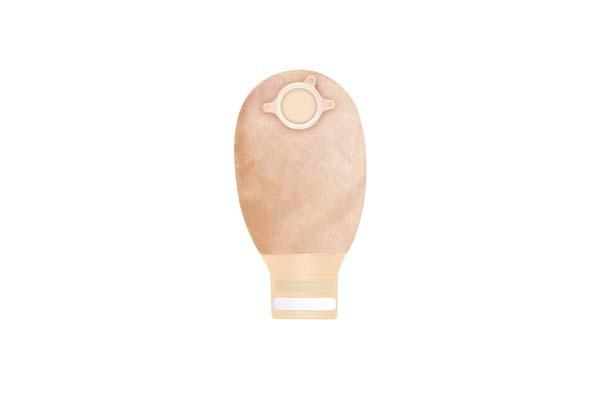 Natura+ Ausstreifbeutel mit InvisiClose Verschluss - Rast-/Haftringgröße: 45 mm, Beige