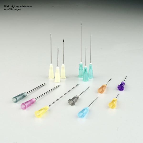 NEOJECT-Intramuskulärkanülen, 21 G x 1" - Ultradünnwandkanülen 0,80 x 25 mm, grün