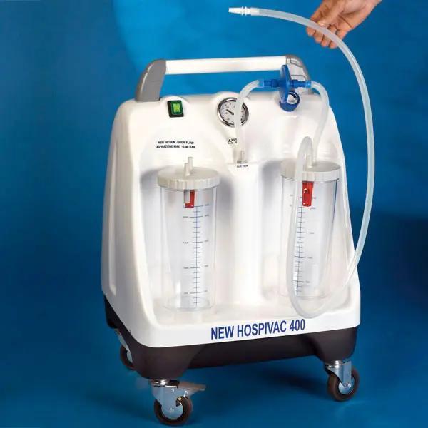 New Hospivac 400 Chirurgiesauger - Großes Chirurgie-Absauggerät mit 4 antistat. Rädern