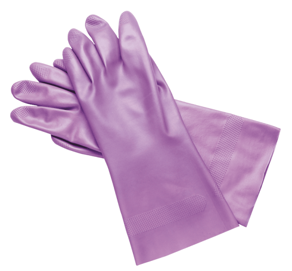 Nitril Schutzhandschuhe lila - Gr. M, Schutzhandschuhe Kategorie III