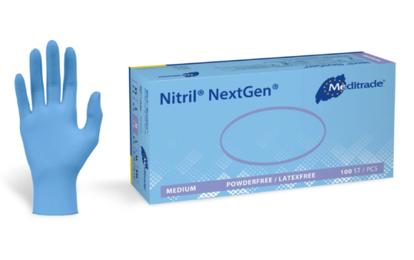 Nitrilhandschuhe NextGen - unsterile Untersuchungshandschuhe, blau
