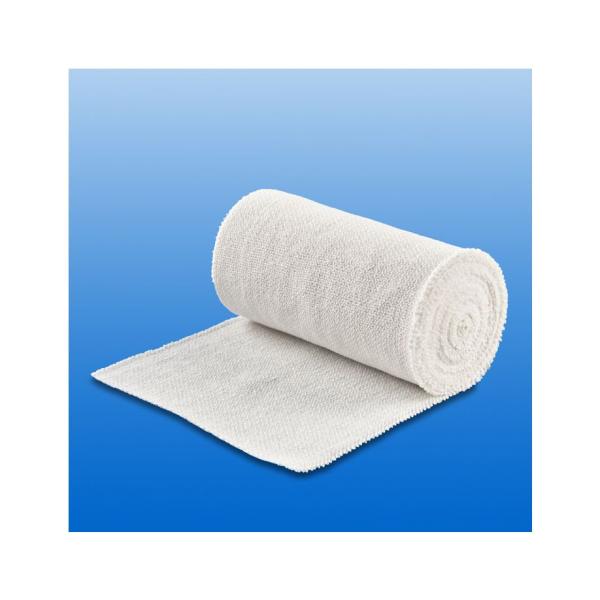 Preview: Noba Idealbinde - Textilelastische, schlingkantige und naturfarbene Kurzzugbinde (SSB-fähig)