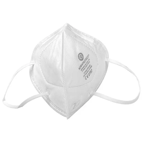 Preview: NOBAPROTECT FFP2 Atemschutzmaske - 94 % Filtereffizienz, CE-Zertifiziert, Komfortabel