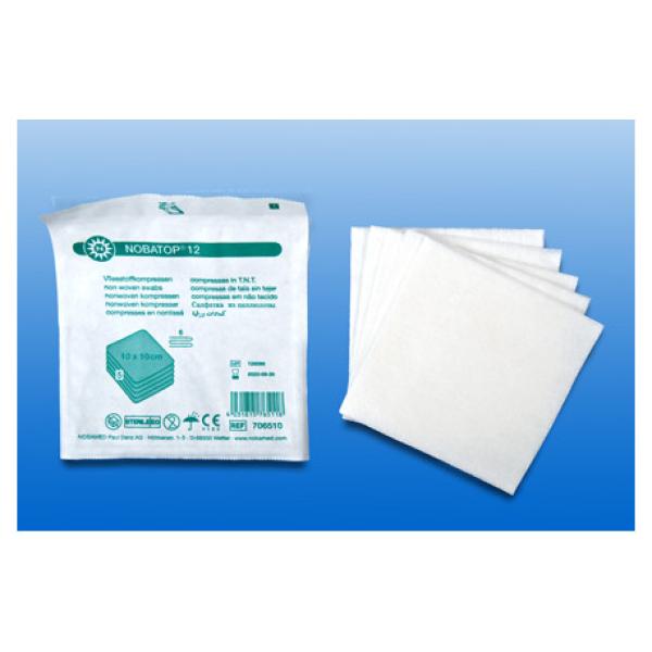 NOBATOP 12 Kompressen 6-fach steril - 20 X 5 Stück zur allgemeinen Wundversorgung