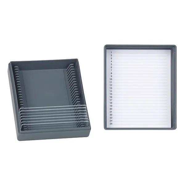 Preview: Objektträger-Dosen mit Deckel