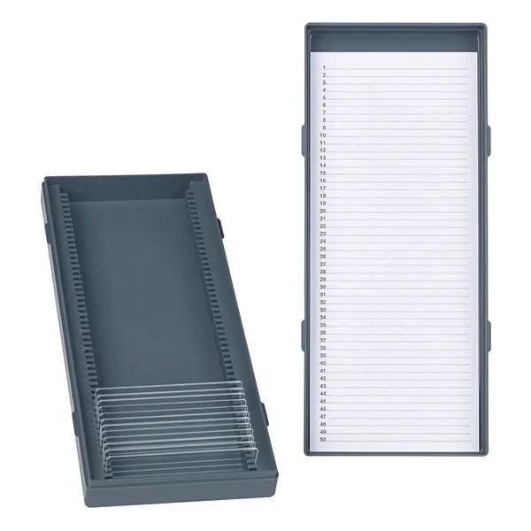 Preview: Objektträger-Dosen mit Deckel