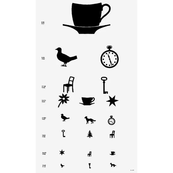 Preview: Oculus Sehtesttafeln- 4 Modelle