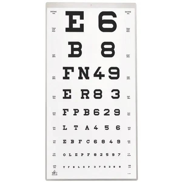 Preview: Oculus Sehtesttafeln- 4 Modelle