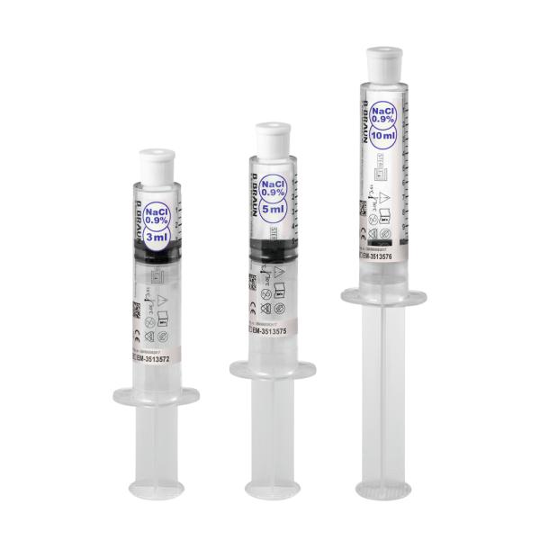 Omniflush - Mit NaCl 0,9% vorgefüllte Spritzen zum Spülen (SSB-fähig)