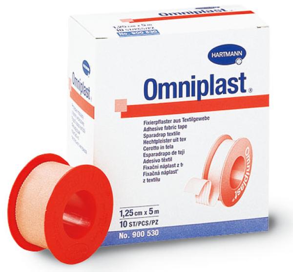 Omniplast Spulenpflaster - Hautfarben, wasserabstoßend imprägniert, strapazierfähig (SSB-fähig)