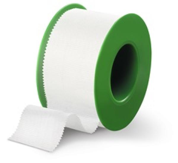 Preview: Omnisilk Spulenpflaster - Fixierpflaster aus weißer Kunstseide (SSB-fähig)