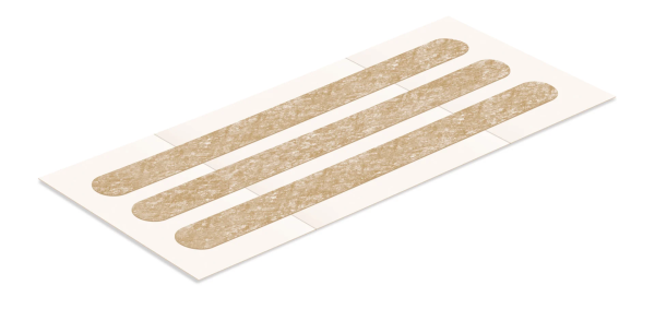 Preview: Omnistrip steril, Hartmann - Hypoallergene Wundnahtstreifen aus hautfarbenem Vliesstoff (SSB-fähig)