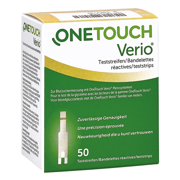 One Touch Verio Teststreifen - Passend für das One Touch Verio Pro Blutzuckermesssystem