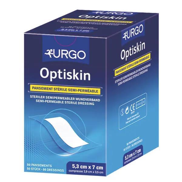 Optiskin Urgo - Steriler, selbstklebender, semi-permeabler Wundverband (SSB-fähig)