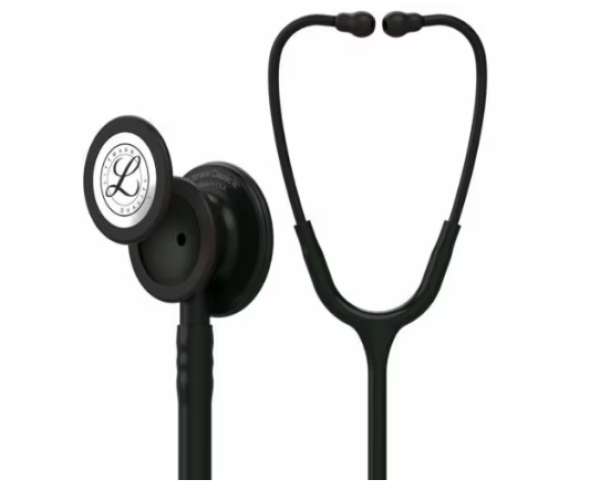 Preview: Original Littmann Classic III Stethoskop - Black-Edition - Länge 69 cm