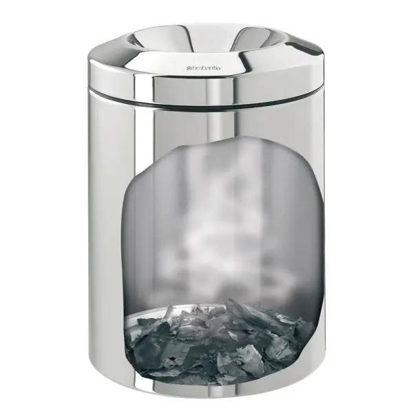 Preview: Papierkorb Le Tube - 7 Liter mit Flammenlöscher