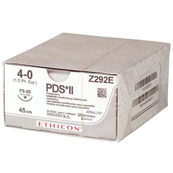 PDS II, Ethicon - Monofiler, resorbierbarer Synthetikfaden, violett oder ungefärbt (SSB-fähig)