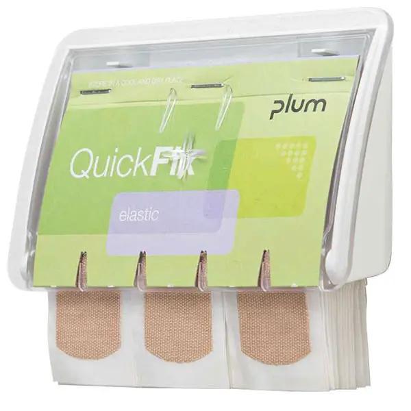 Preview: Plum QuickFix UNO Pflasterspender mit 45 elastischen Pflastern