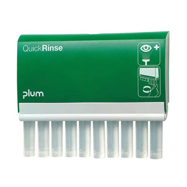Plum QuickRinse Augenspülstation mit 2 x 5 Augenspülampullen je 20 ml