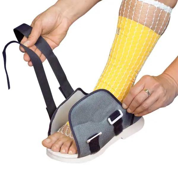 Preview: Postoperativer Patientenschuh - Economy, Universal für Links und Rechts, Klettverschluss