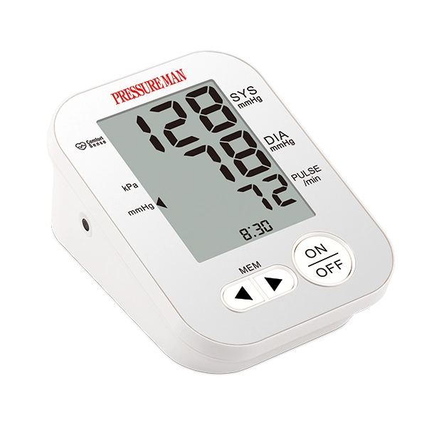 Pressure Man Digital - Vollautomatisches Blutdruckmessgerät mit Oberarm-Klettmanschette