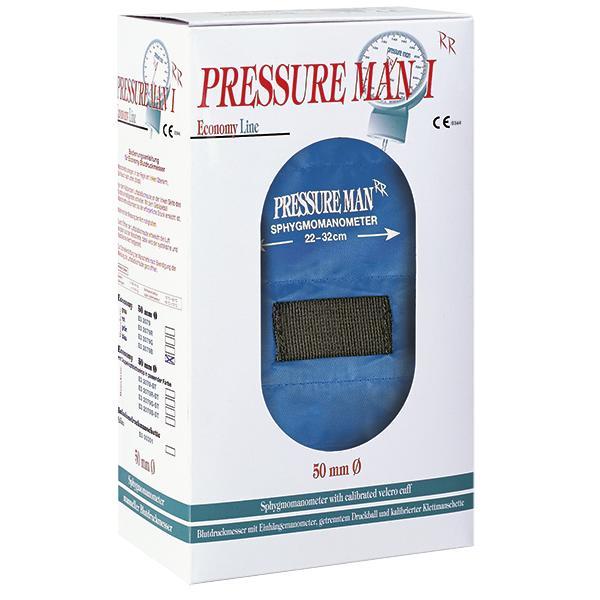 Preview: Pressure Man I - Blutdruckmesser mit Klettmanschette in verschied. Farben