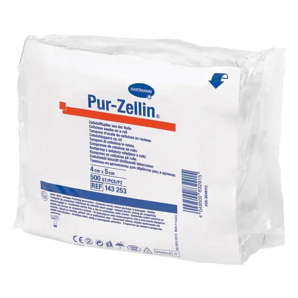 Pur Zellin - Zellstofftupfer von der Rolle, steril/unsteril (SSB-fähig)