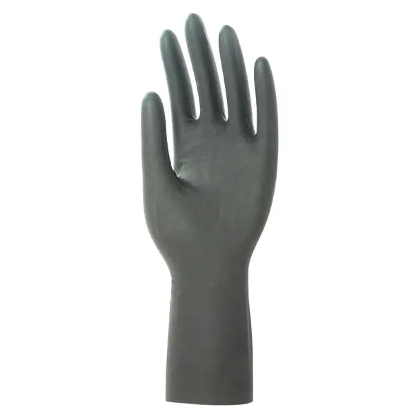 Radiaxon Strahlenschutz-Handschuhe PI, latexfrei - Schwarz, Paarweise steril verpackt