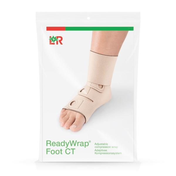 ReadyWrap Foot CT - Medizinisches Adaptives Kompressionssystem, latexfrei (SSB-fähig)
