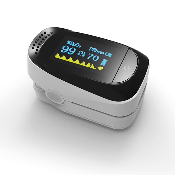 Preview: RESQ-Meter Finger-Pulsoximeter - präzise Messung der Sauerstoffsättigung/Pulsfrequenz