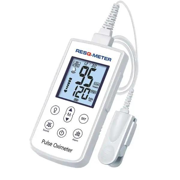 RESQ-Meter Pulsoximeter - Mit Fingersensor und Stoßschutzhülle
