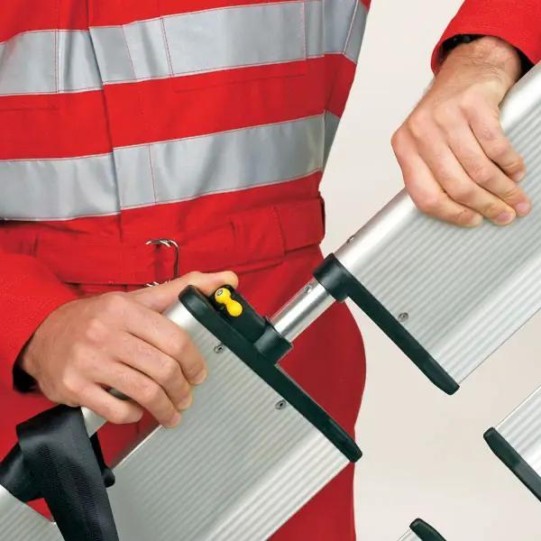 Preview: RESQ-Scoop Schaufeltrage - Längsverstellung zur Anpassung an die Körpergröße des Patienten