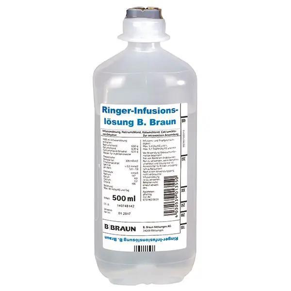 Ringer-Infusionslösung Ecoflac plus - Zur intravenösen Zufuhr 