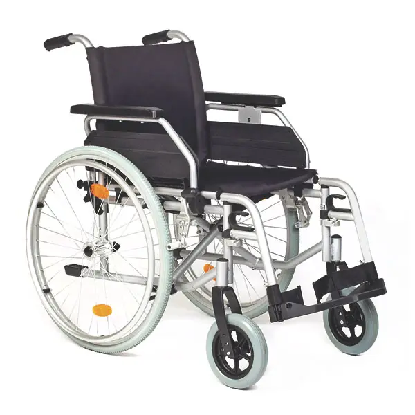 Rollstuhl Alu-Light - Mit höhenverstellbarem Sitz von 47 – 51 cm