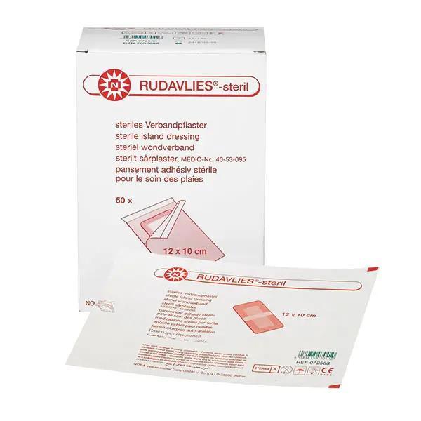 Rudavlies steril - Wundschnellverband aus elastischem Vliesstoff mit Polyacrylatkleber (SSB-fähig)