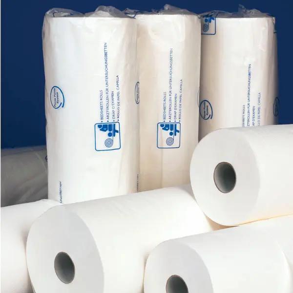 Preview: Ärztekrepp Rolle 100 m - Aus 2-lagigem, weißem Tissue