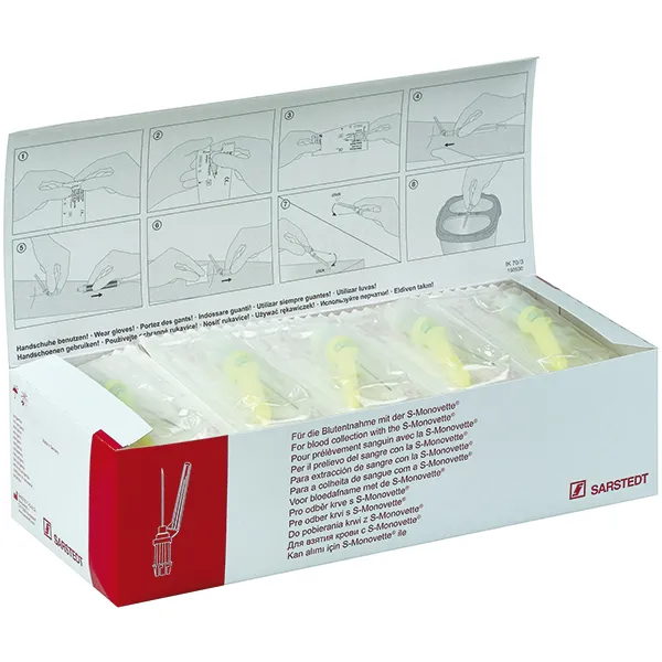 Preview: Safety-Kanüle für S-Monovetten - 50 Stück 
