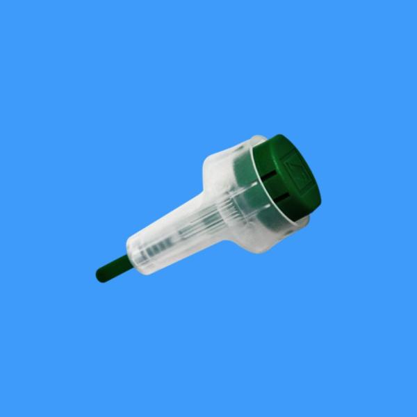 Safety-Lanzetten Normal  21G grün - Tiefe 1,8 mm, 200 Stück