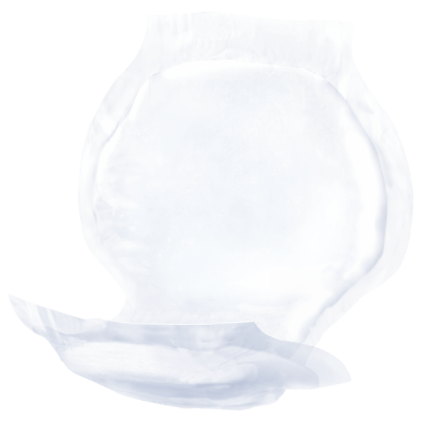 Preview: San Seni V Normal - weiß, atmungsaktive-anatomische Vliesvorlage ohne Nässeschutzfolie - Gr. 2