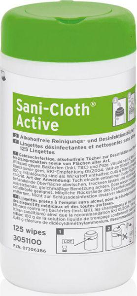Preview: Sani-Cloth Active - Desinfektionstücher