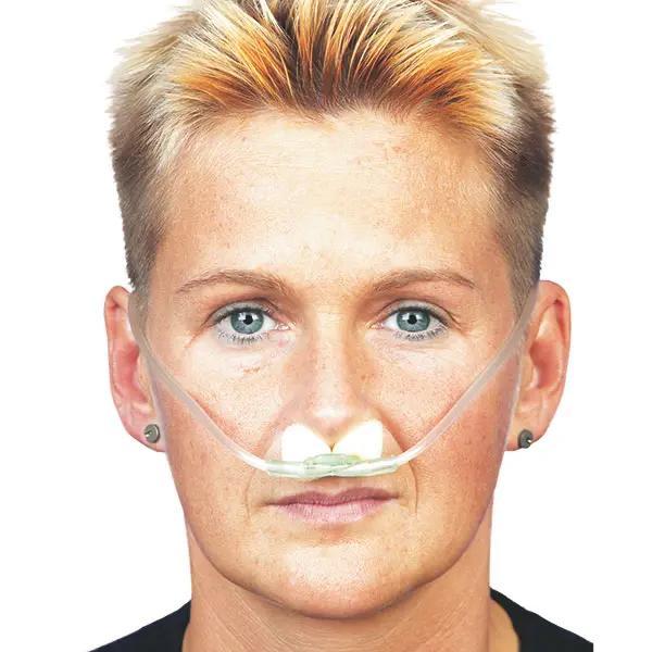 Sauerstoffbrille - Mit Filter-Sauerstoffkompressen - Länge verstellbar