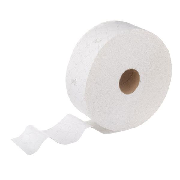 SCOTT ESSENTIAL Toilettenpapier Großrolle - 2-lagig, weiß, 12 Rollen á 180 m