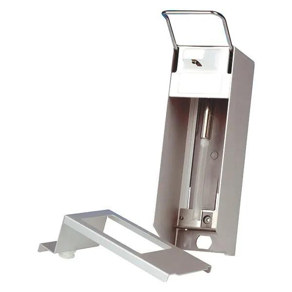 Seifen- und Desinfektionsmittelspender aus Aluminium für 500 ml Flaschen