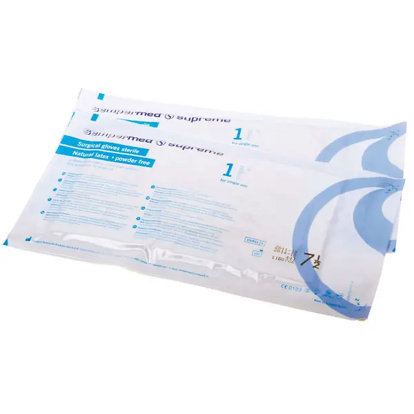 Preview: Sempermed Supreme OP-Handschuhe - Steril, puderfrei, mit synthetischer Innenbeschichtung