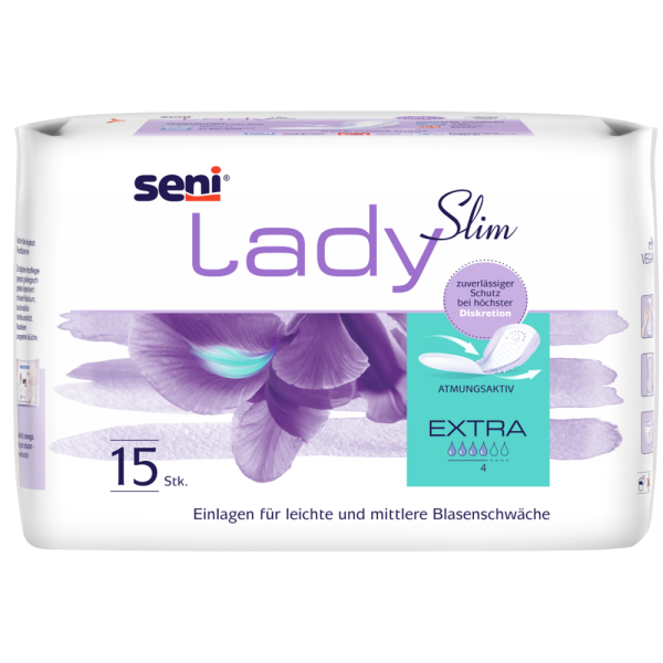 Seni Lady Slim Extra, 15 Stück - Inkontinenzeinlagen