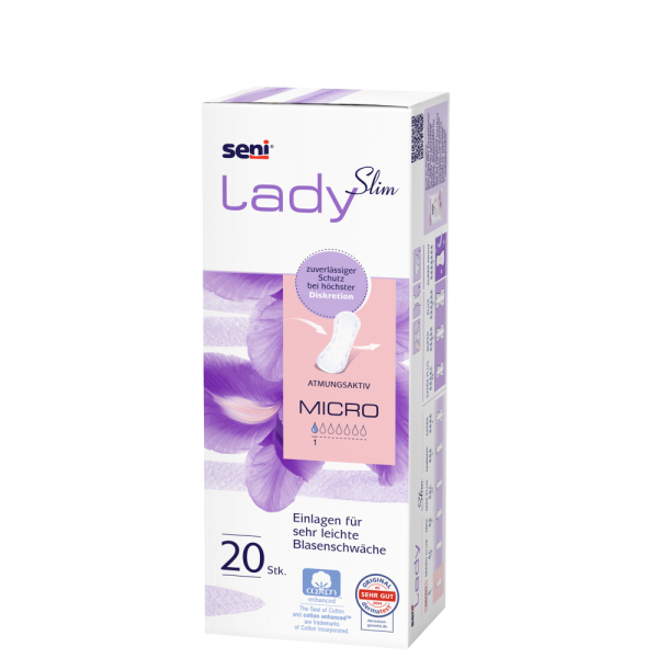 Seni Lady Slim Micro,  20 Stück - Inkontinenzeinlagen
