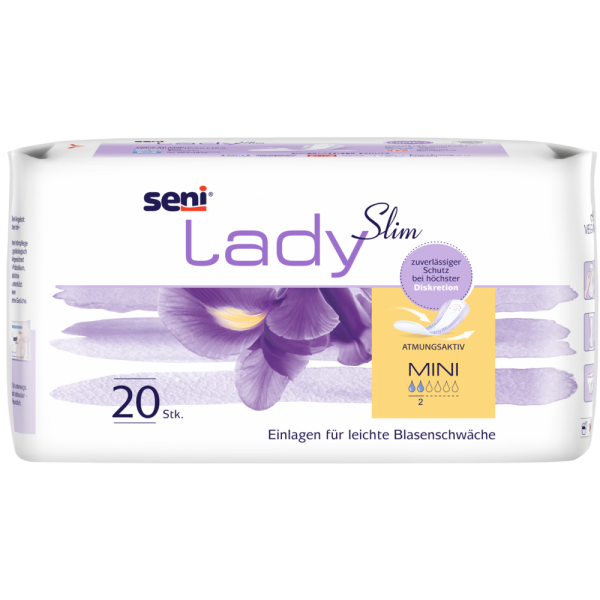 Seni Lady Slim Mini, 20 Stück - Inkontinenzeinlagen