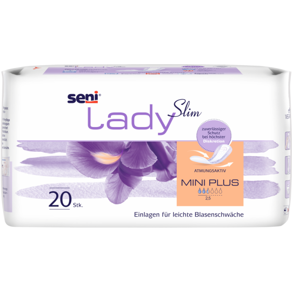 Seni Lady Slim Mini Plus,  20 Stück - Inkontinenzeinlage