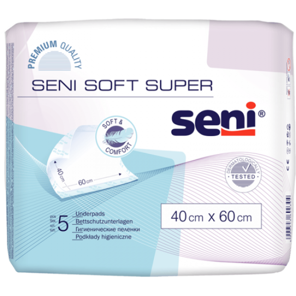 Seni Soft Super - Krankenunterlagen mit Saugkörper 