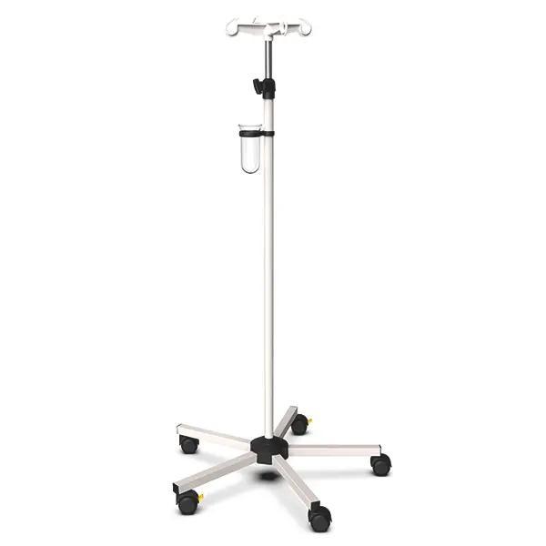 Preview: Servocomfort Infusionsständer - In 5 verschiedenen Farben mit Flaschenkreuz und Tropfglas